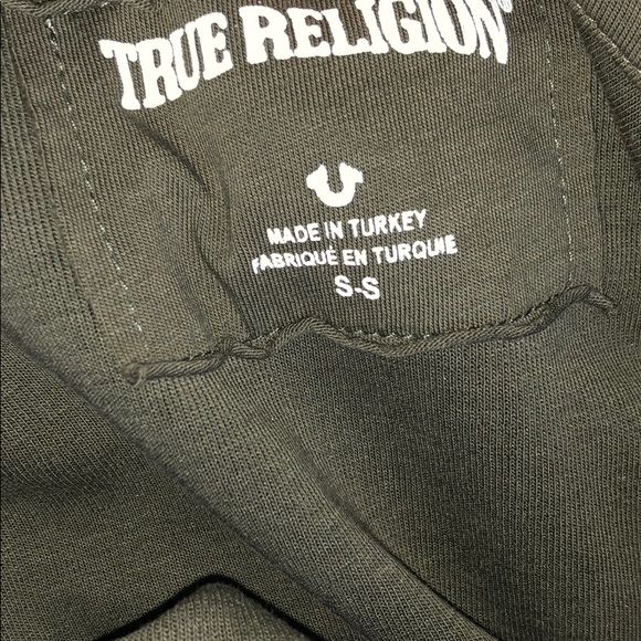 True religion hoodie jacket with front pocket - Picture 2 of 5